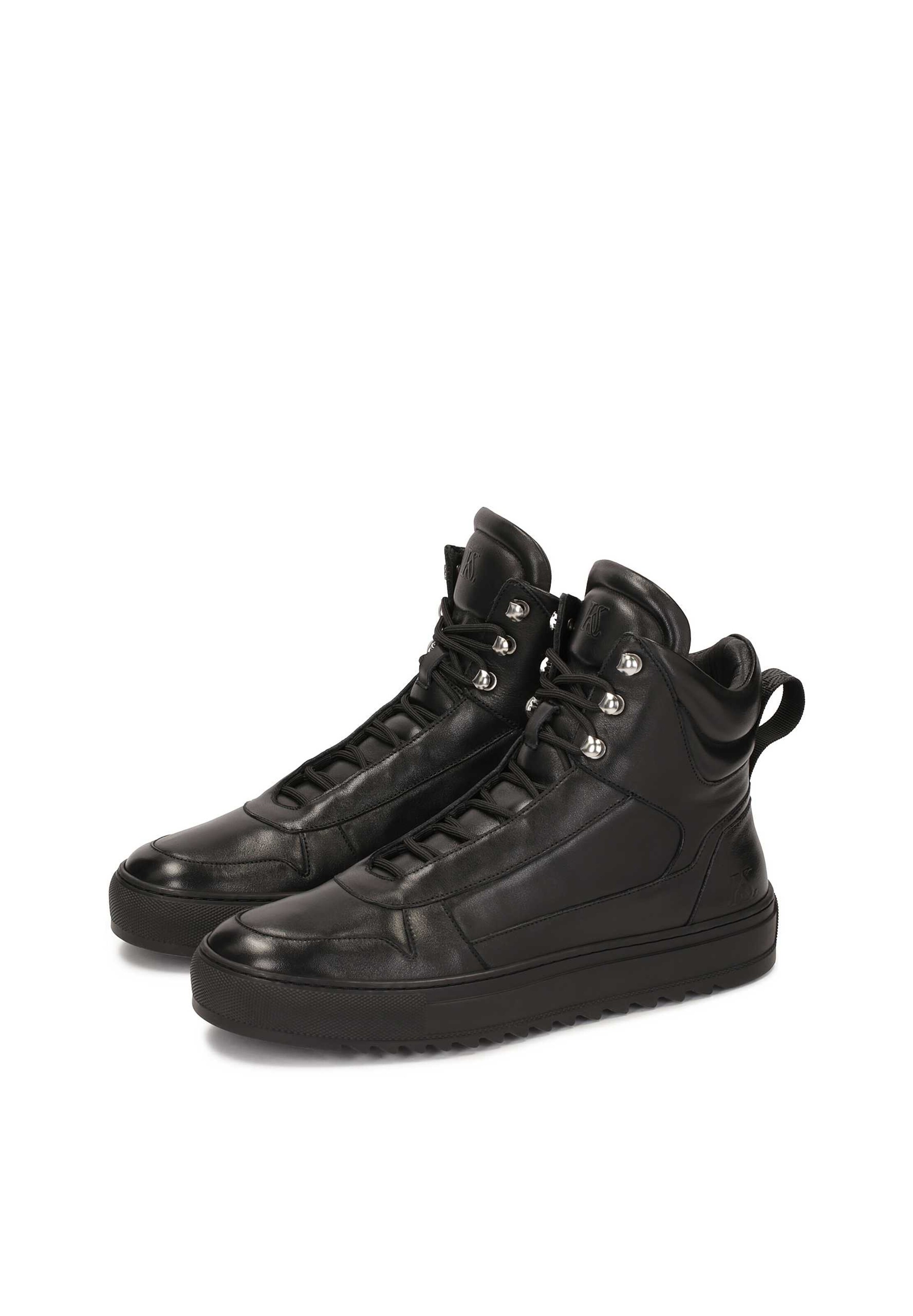 Sneaker alta di Kazar Studio in nero