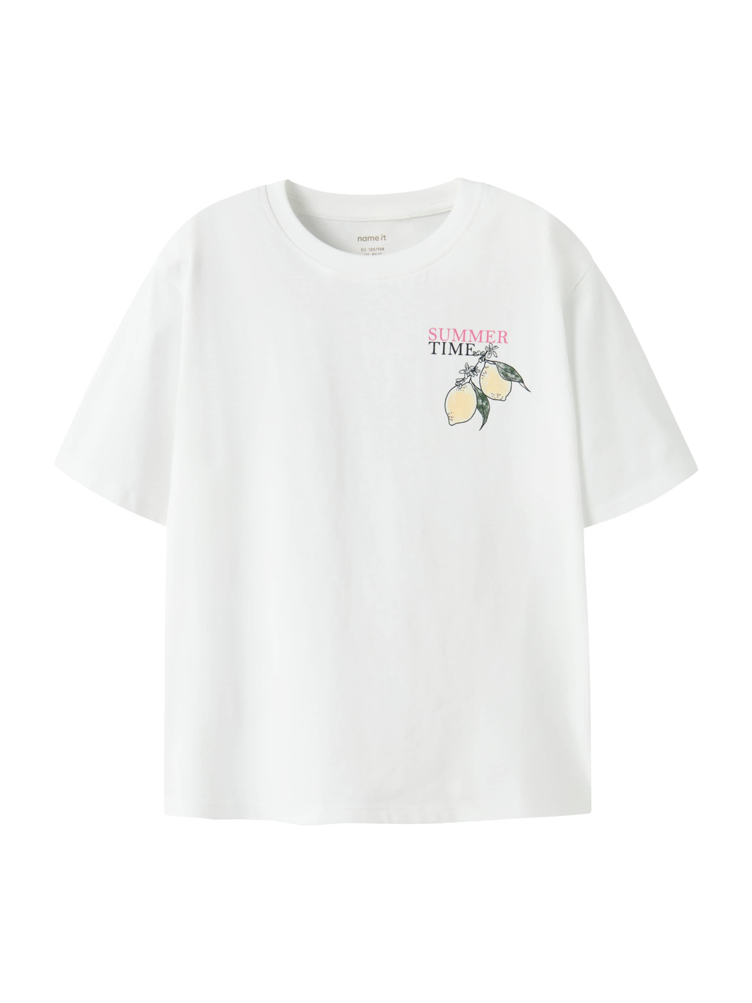 NAME IT Shirt 'NKFHANA' in White: front