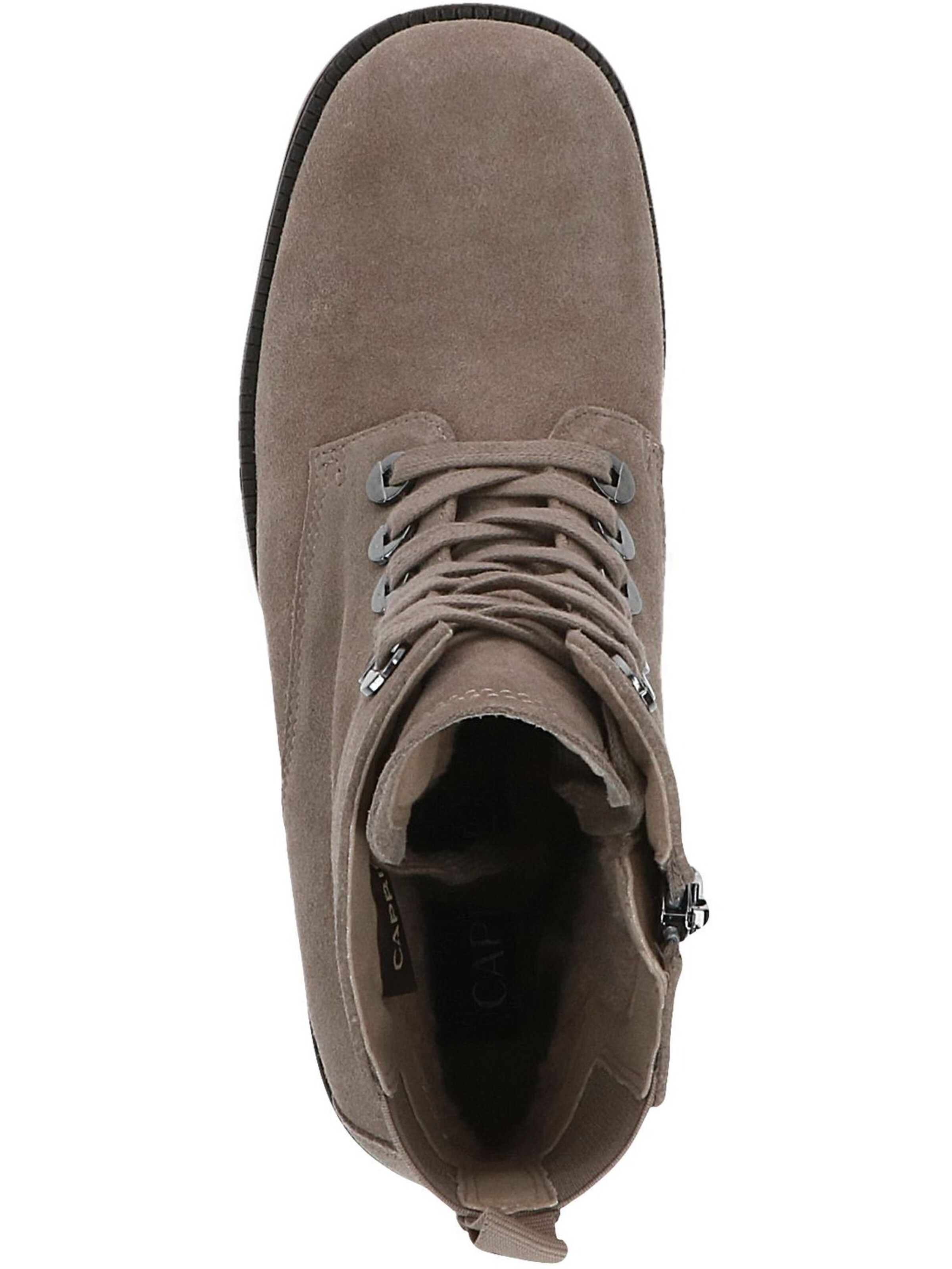 CAPRICE Schnürstiefelette in Braun