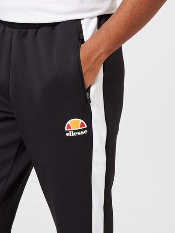 ELLESSE Tapered Sportsbukser 'Foxio' i sort