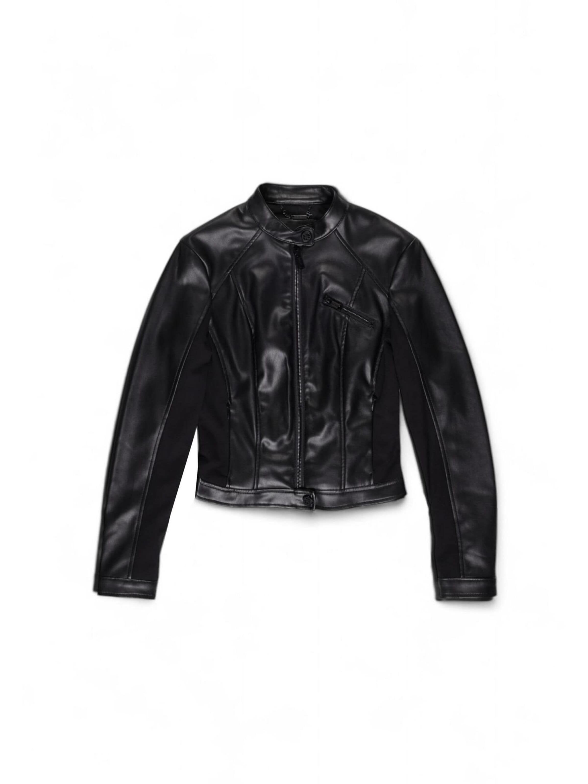 Giacca di mezza stagione 'NEW FIAMMETTA W4YL04 WE480' di GUESS in nero: frontale