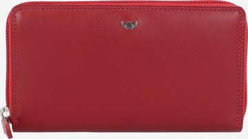 GOLDEN HEAD Wallet 'Polo' in Red: front