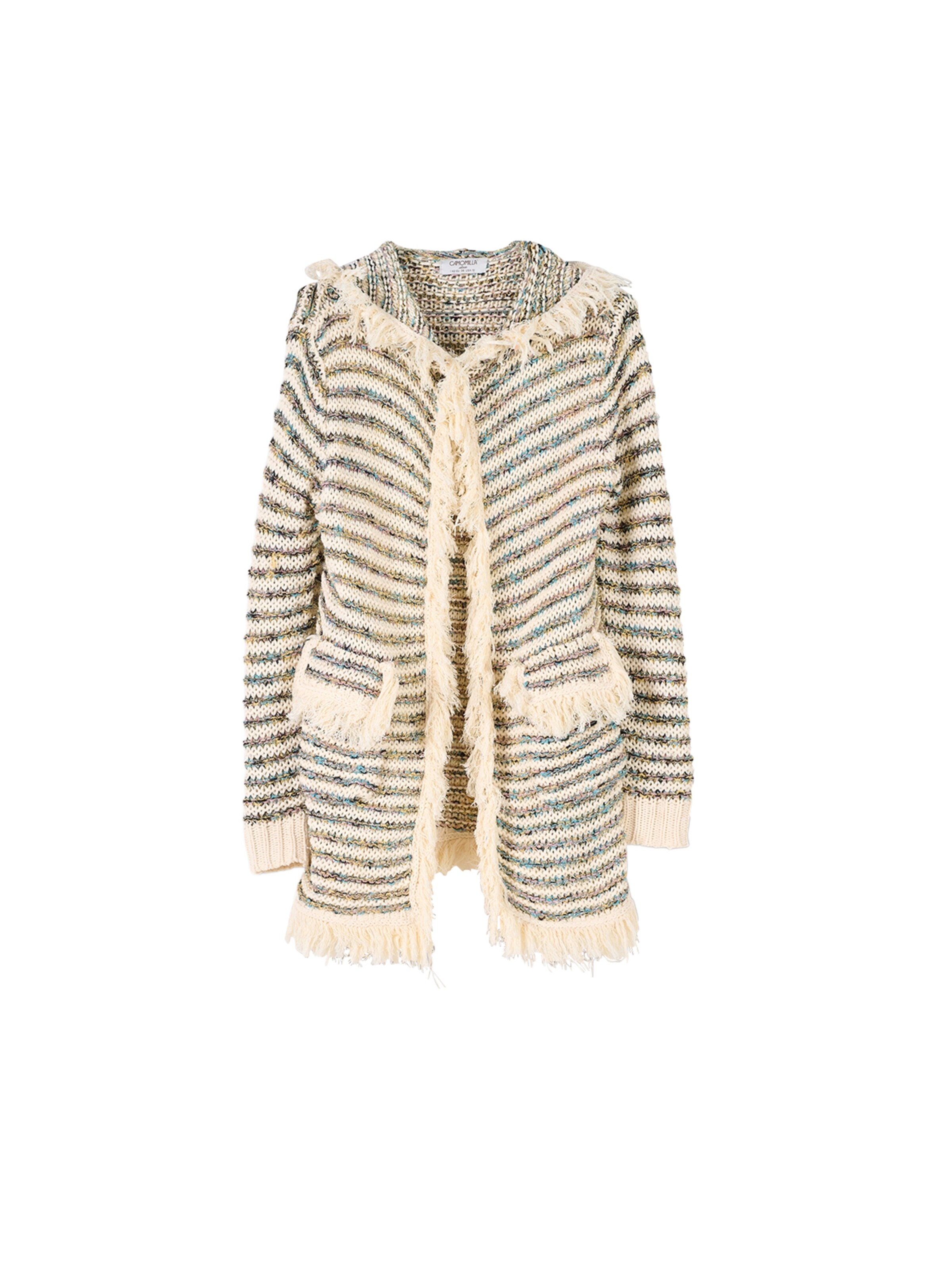 Giacchetta 'CERVIA' di Camomilla Italia in beige: frontale