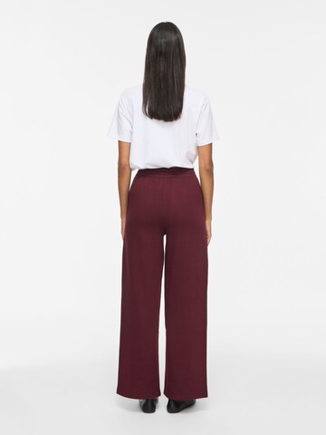 Wide leg Pantaloni 'VIVERA' di VILA in rosso