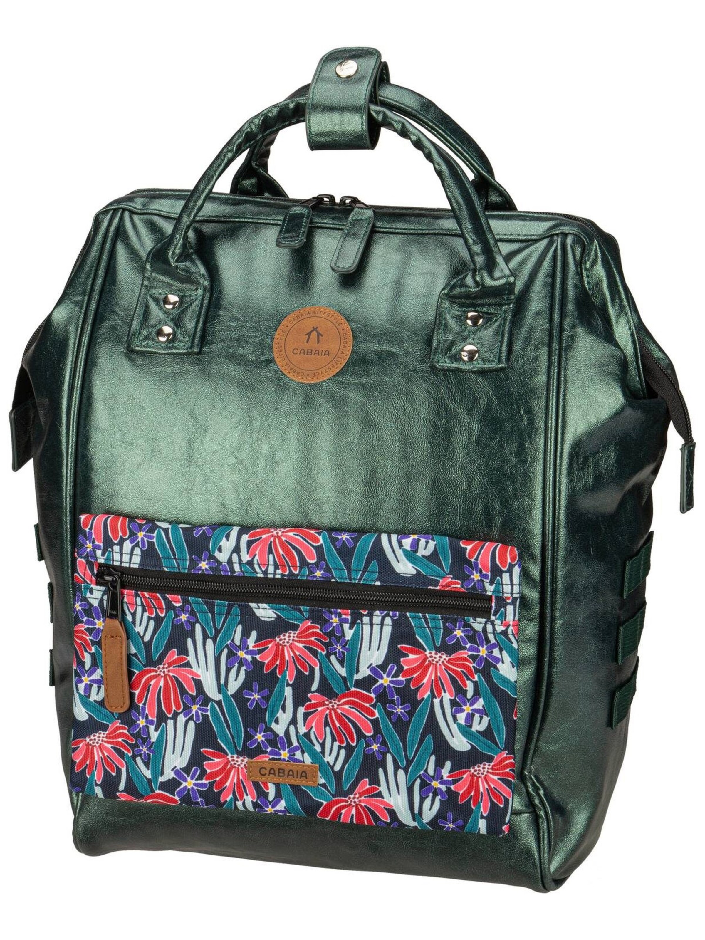 Cabaia Backpack 'Adventurer Iridescent' in Green