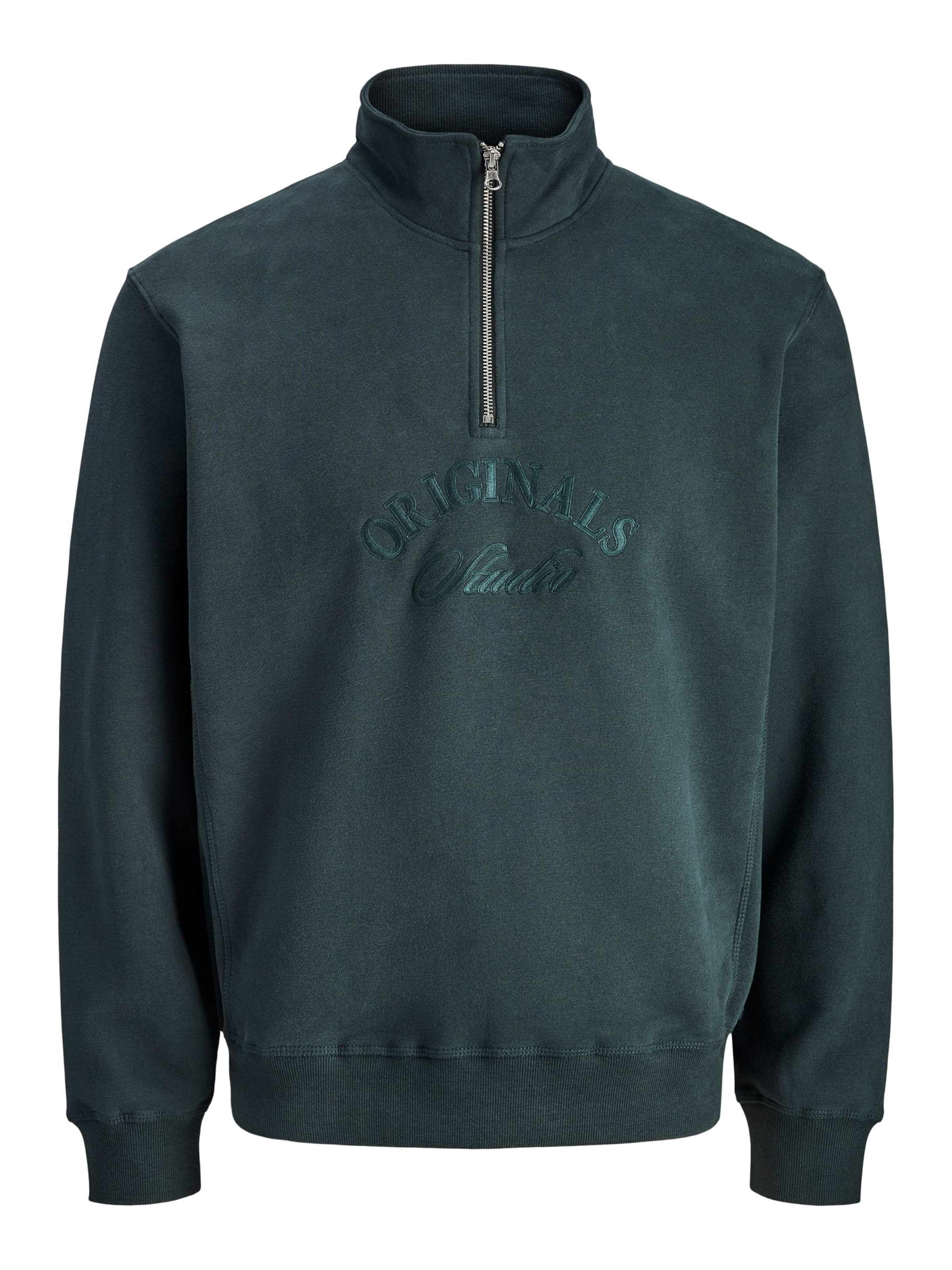 Jack & Jones Junior - Sudadera en verde: frente