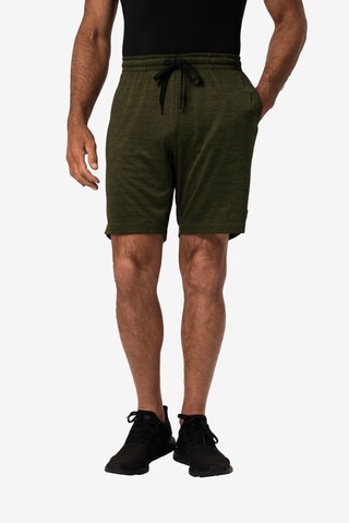 Loosefit Pantalon de sport JAY-PI en vert : devant