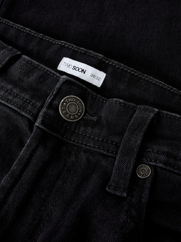 TWO SOON - Tapered Vaquero en negro
