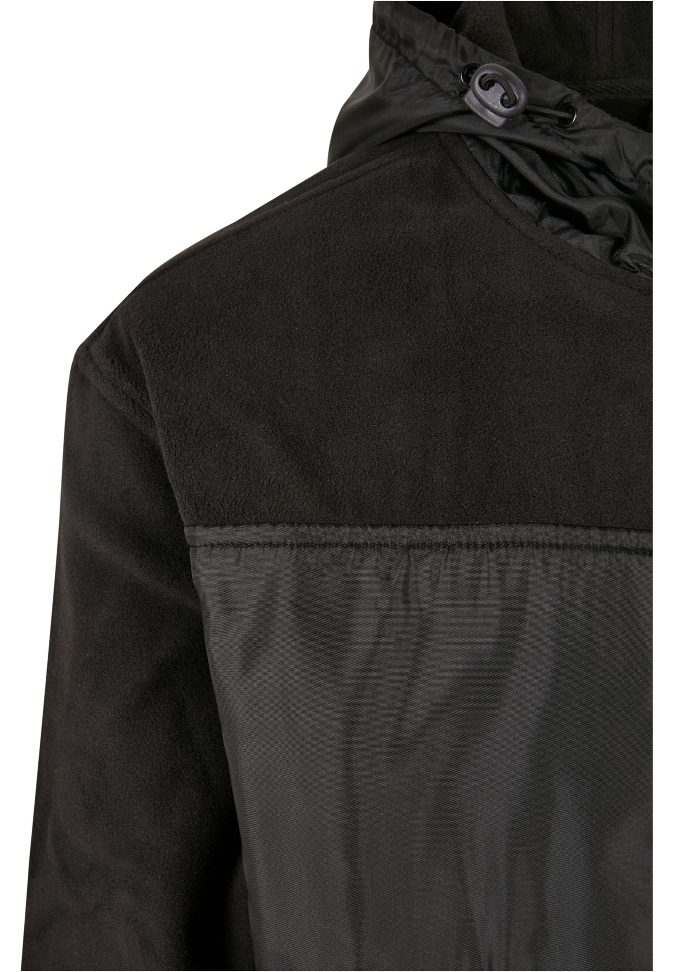 Jachetă  fleece de la Urban Classics pe negru