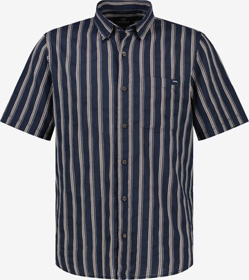 LERROS Button Up Shirt in Blue: front