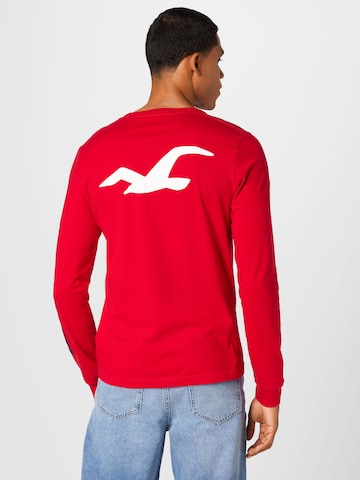 HOLLISTER Majica | rdeča barva