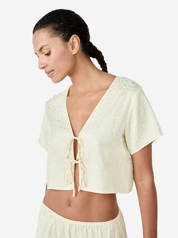Camicia da notte 'NOVIA' di ETAM in beige