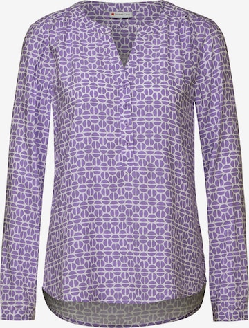 STREET ONE Blouse in Purple: front