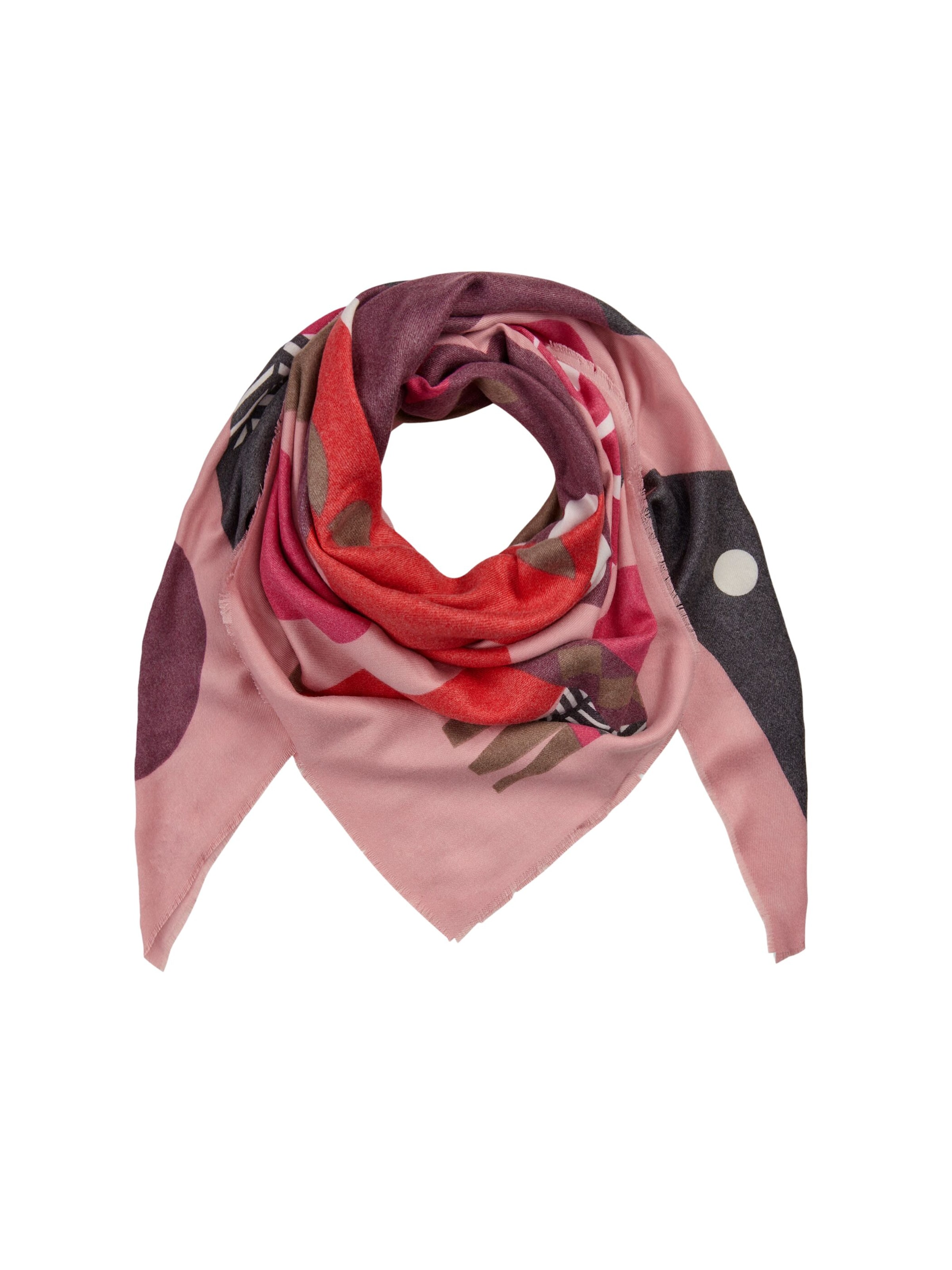 Foulard CODELLO en rose : devant