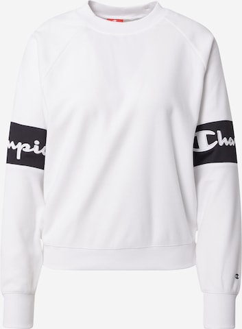 Champion Authentic Athletic Apparel Sportsweatshirt in Weiß: front