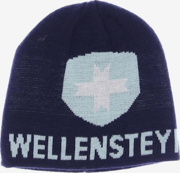 Wellensteyn Hat & Cap in One size in Blue: front