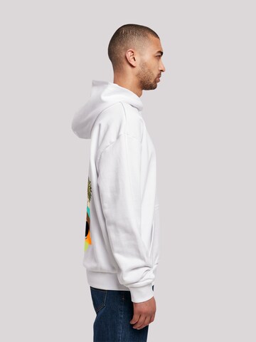 Sweat-shirt 'Tao Tao Heroes of Childhood' F4NT4STIC en blanc