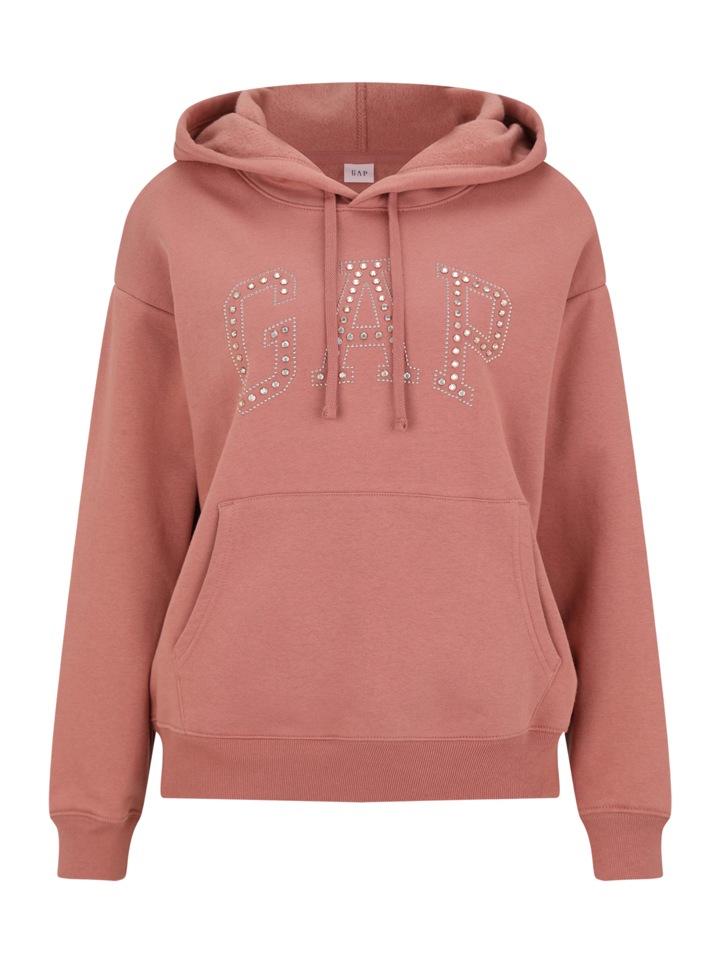 Sweat-shirt 'Heritage' Gap Petite en marron : devant