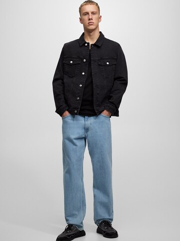 Pull&Bear Loosefit Jeans i blå