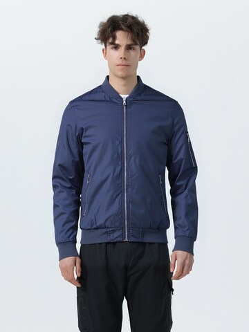 Youthup Übergangsjacke in Blau: Vorderseite