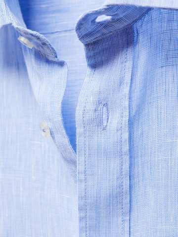 MANGO MAN Regularny krój Koszula 'Avispa' w kolorze niebieski