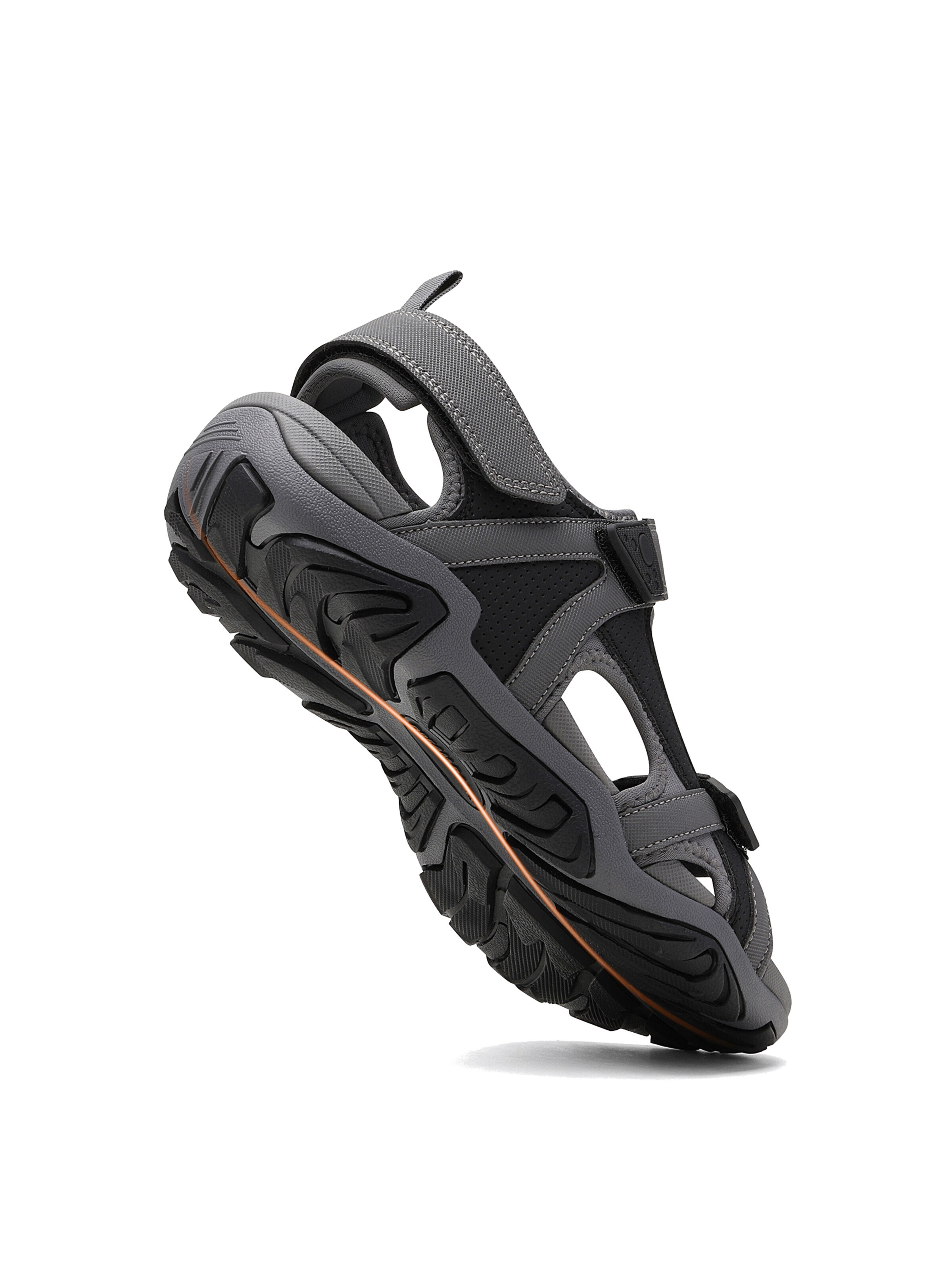Dream Pairs Wandelsandalen 'DREAM PAIRS Sandalen Herren Outdoor Sommer Bequeme' in Grijs