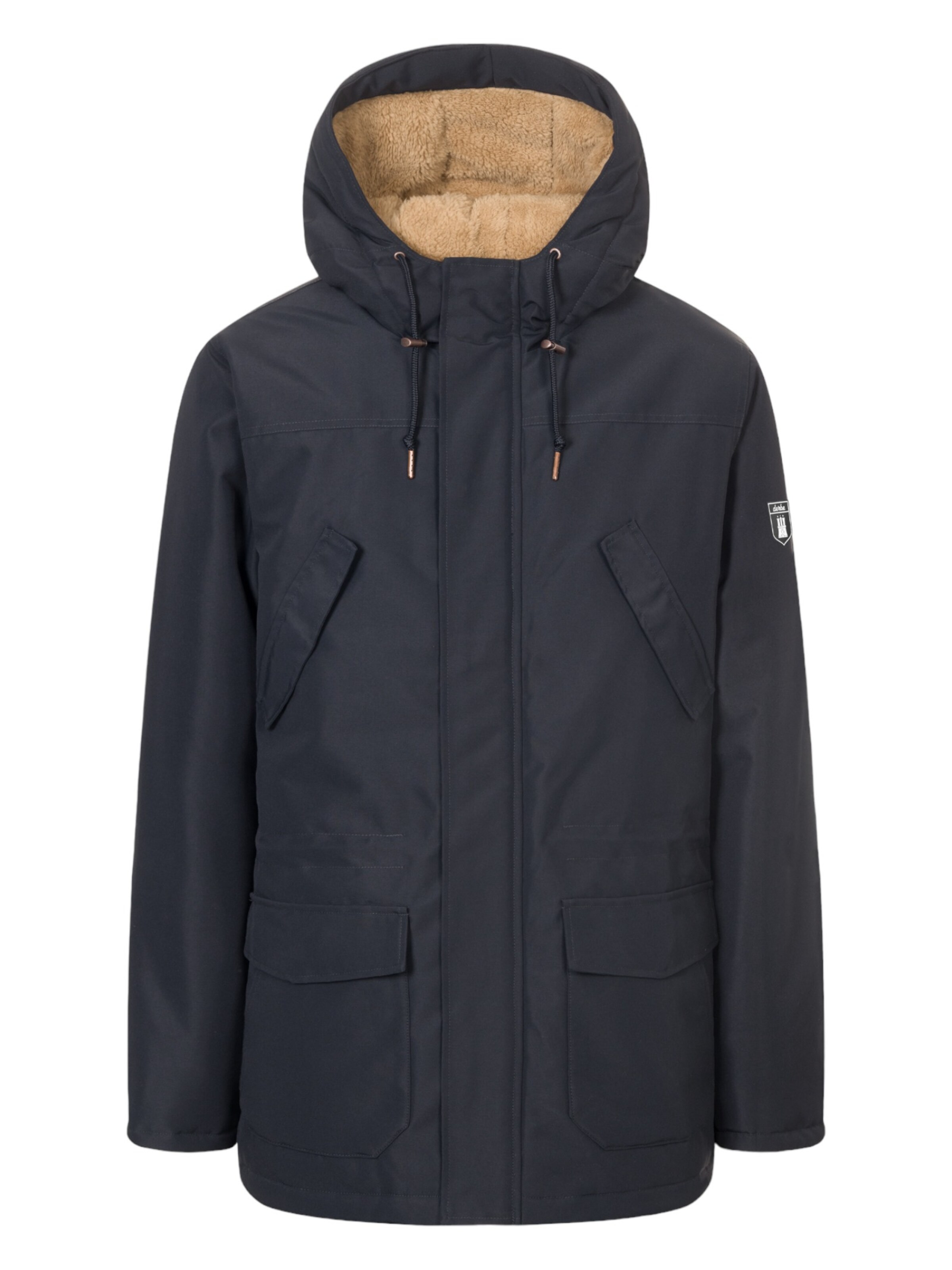 Derbe Winter Jacket 'Festholm' in Blue: front