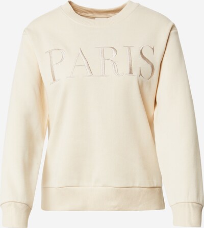 JDY Sweatshirt 'PARIS' in creme, Produktansicht