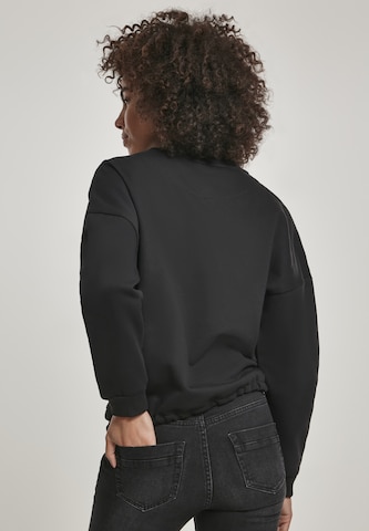 MerchcodeSweater majica 'Waiting For Friday' - crna boja