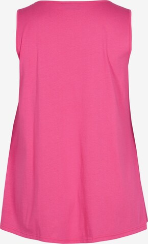 Zizzi Top 'Vmy' in Pink