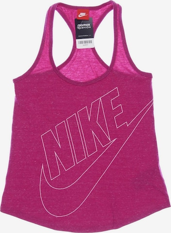 NIKE Top S in Pink: predná strana