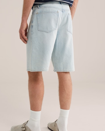 WE Fashion Loosefit Jeans in Blauw