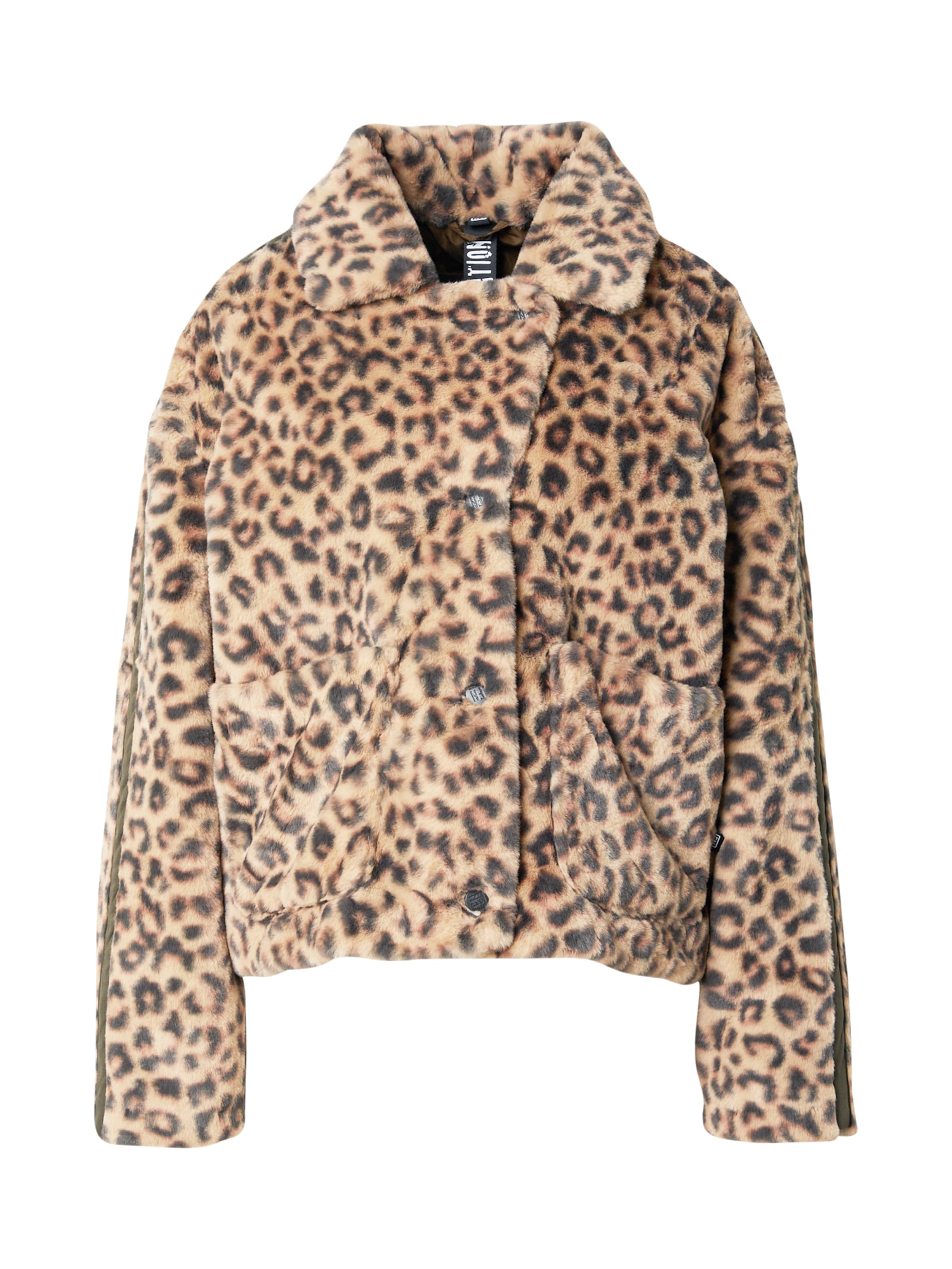 FREAKY NATION - Chaqueta de entretiempo 'COZY LEO' en beige: frente