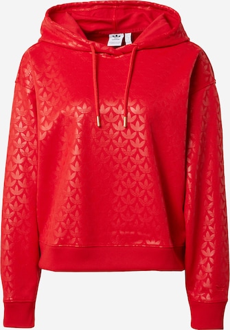 ADIDAS ORIGINALS Sweatshirt 'Logo' in Red: front