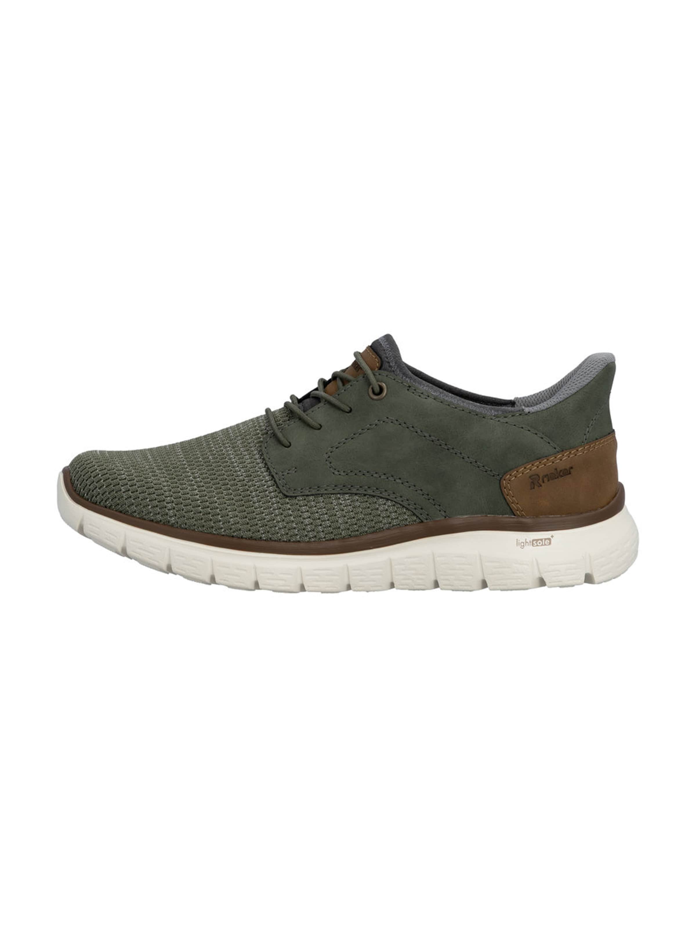 Sneaker bassa di Rieker in verde
