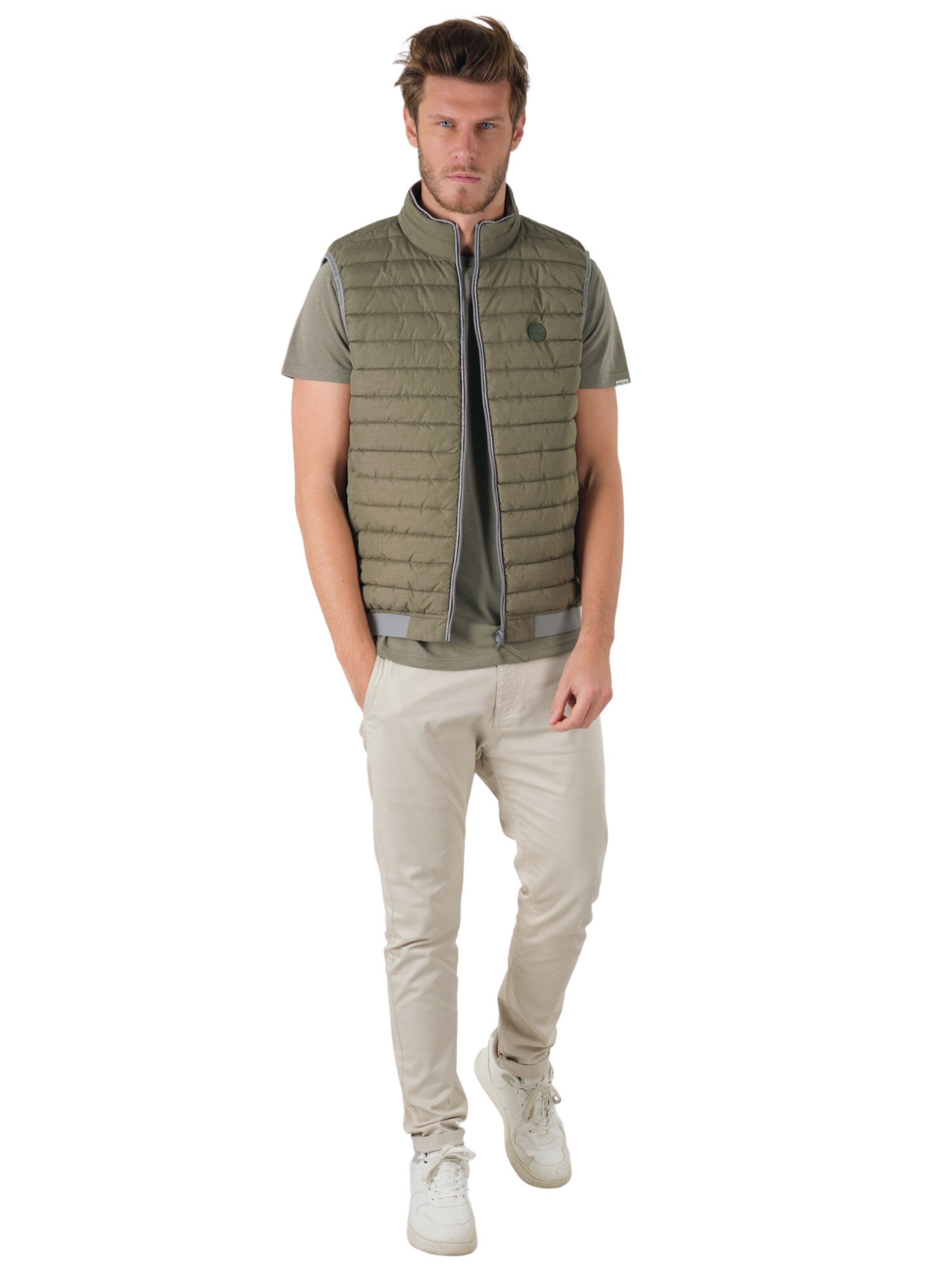 Deeluxe Bodywarmer 'Mac' in Groen
