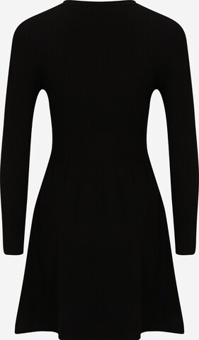 Only Petite Knit dress 'ALMA' in Black