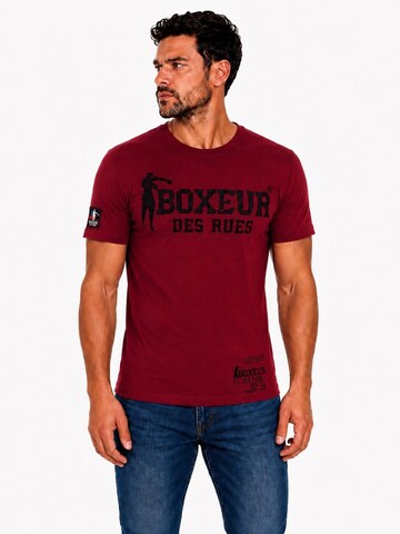 Boxeur des Rues Trachtenshirt‌‌ in Rot: Vorderseite