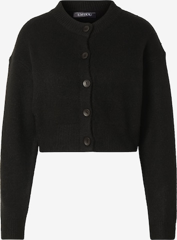 Cardigan Estelou en noir : devant