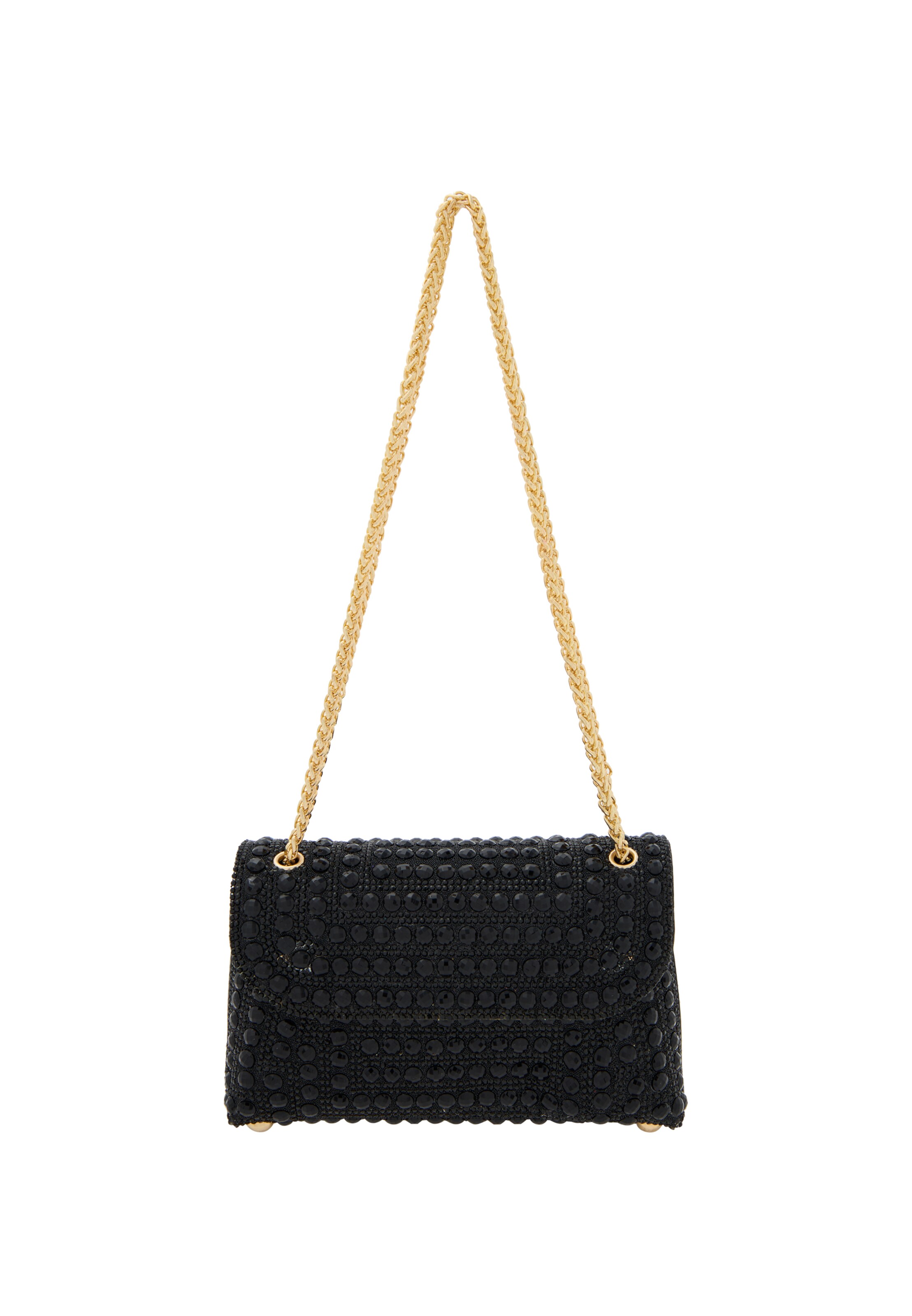 faina "Clutch" stila somiņa, krāsa - melns, Preces skats