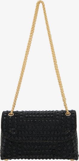 Rankinė su ilgu dirželiu iš NAEMI, spalva – Auksas / juoda, Prekių apžvalga