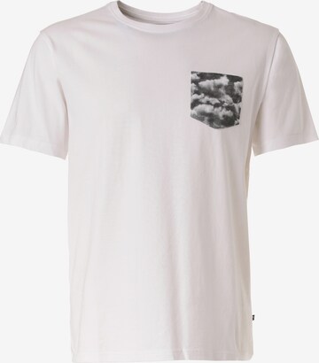 Lakeville Mountain T-Shirt 'Queba' in Weiß: predná strana
