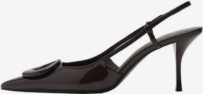 MANGO Slingpumps in schoko, Produktansicht
