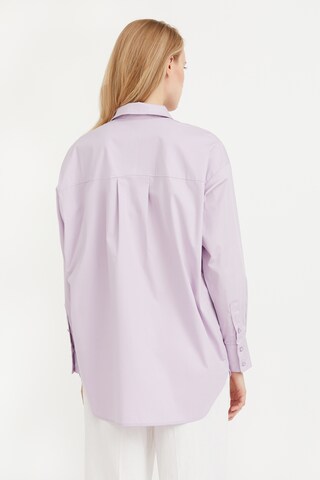 Finn Flare Blouse 'Basic' in Lila