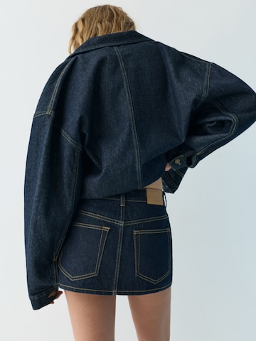 Pull&Bear Hosenrock in Blau