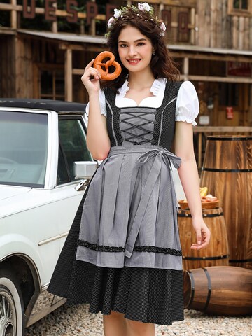 Yesfashion Dirndl w kolorze czarny