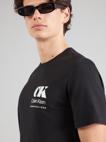 Calvin Klein Jeans Тениска в черно