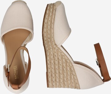 MICHAEL Michael Kors Sandaler med rem 'KENDRICK' i beige