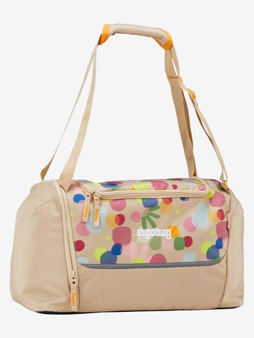 ergobag Athletic Gym Bag 'Sporttasche Sporttasche' in Beige: front