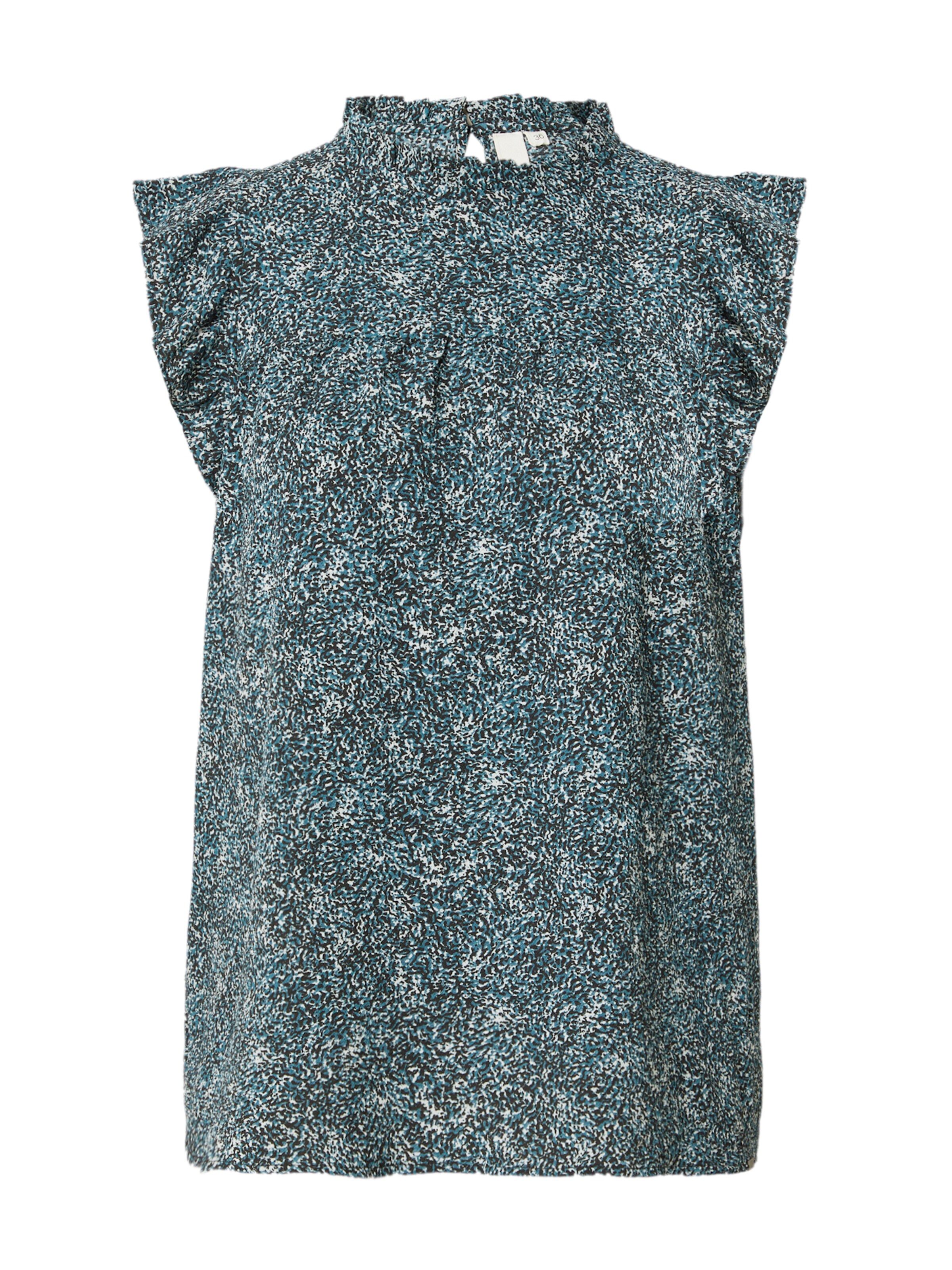 QS Bluse in Grün: Vorderseite